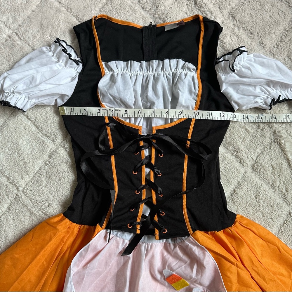 Leg Avenue | NO HAT Candy Corn Witch Halloween Costume | Size Small/Medium - Picture 7 of 8
